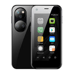 Écran 2,5 pouces, processeur quadricœur MTK6580 jusqu'à 1,3 GHz, Bluetooth, Wi-Fi, radio FM, réseau 3G, double SIM, P40