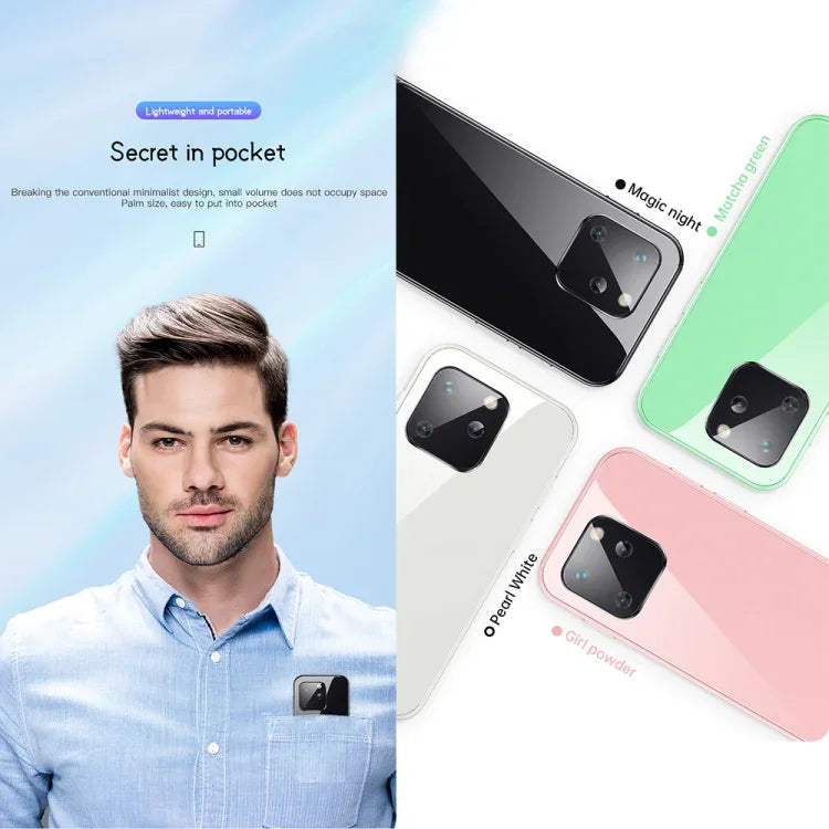 Écran 2,5 pouces, processeur quadricœur MTK6580 jusqu'à 1,3 GHz, Bluetooth, Wi-Fi, radio FM, réseau 3G, double SIM, P40