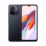 Batterie 5000 mAh, reconnaissance faciale et empreinte digitale, écran MIUI 13 de 6,71 pouces, processeur MediaTek Helio G85 octa-core jusqu'à 2 GHz, réseau 4G, double SIM, non compatible avec Google Play, 4 Go de RAM + 128 Go de stockage