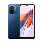 Batterie 5000 mAh, reconnaissance faciale et empreinte digitale, écran MIUI 13 de 6,71 pouces, processeur MediaTek Helio G85 octa-core jusqu'à 2 GHz, réseau 4G, double SIM, non compatible avec Google Play, 4 Go de RAM + 128 Go de stockage