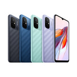 Batterie 5000 mAh, reconnaissance faciale et empreinte digitale, écran MIUI 13 de 6,71 pouces, processeur MediaTek Helio G85 octa-core jusqu'à 2 GHz, réseau 4G, double SIM, non compatible avec Google Play, 4 Go de RAM + 128 Go de stockage