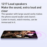 Batterie 5000 mAh, reconnaissance faciale et empreinte digitale, écran MIUI 13 de 6,71 pouces, processeur MediaTek Helio G85 octa-core jusqu'à 2 GHz, réseau 4G, double SIM, non compatible avec Google Play, 4 Go de RAM + 128 Go de stockage