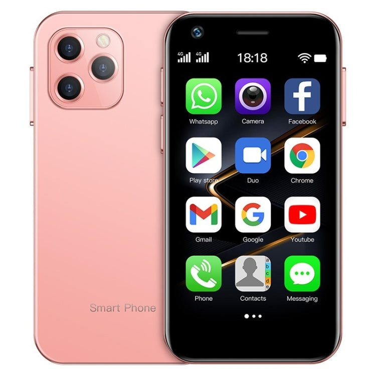 Smartphone Android 10.0 de 3 pouces, processeur octa-core MTK6750, Bluetooth, Wi-Fi, OTG, réseau 4G, double SIM, compatible avec Google Play, 2 Go de RAM + 16 Go de stockage