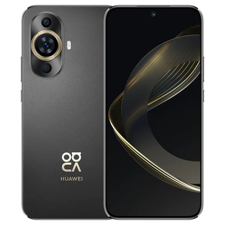 Double caméra arrière, lecteur d'empreintes digitales sous l'écran, écran HarmonyOS de 6,7 pouces, processeur Qualcomm Snapdragon 778G 4G octocœur jusqu'à 2,4 GHz, réseau : 4G, OTG, NFC, non compatible avec Google Play, nova 11 256 Go