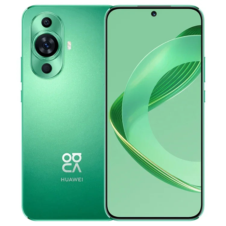 Double caméra arrière, lecteur d'empreintes digitales sous l'écran, écran HarmonyOS de 6,7 pouces, processeur Qualcomm Snapdragon 778G 4G octocœur jusqu'à 2,4 GHz, réseau : 4G, OTG, NFC, non compatible avec Google Play, nova 11 256 Go