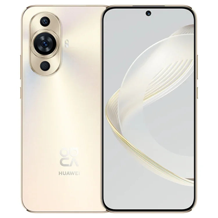 Double caméra arrière, lecteur d'empreintes digitales sous l'écran, écran HarmonyOS de 6,7 pouces, processeur Qualcomm Snapdragon 778G 4G octocœur jusqu'à 2,4 GHz, réseau : 4G, OTG, NFC, non compatible avec Google Play, nova 11 256 Go