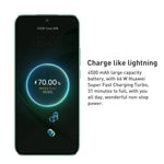 Double caméra arrière, lecteur d'empreintes digitales sous l'écran, écran HarmonyOS de 6,7 pouces, processeur Qualcomm Snapdragon 778G 4G octocœur jusqu'à 2,4 GHz, réseau : 4G, OTG, NFC, non compatible avec Google Play, nova 11 256 Go