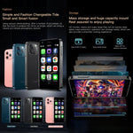 SOYES XS12 Pro, 4 Go + 64 Go, écran 3 pouces, Android 10.0, processeur octa-core MTK6750, Bluetooth, Wi-Fi, radio FM, OTG, réseau 4G, double SIM, compatible Google Play, 4 Go + 64 Go