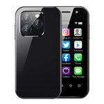 Reconnaissance faciale, écran 3 pouces, Android 9.0, processeur quadricœur MTK6739CW jusqu'à 1,28 GHz, OTG, réseau 4G, double SIM, compatible Google Play, 3 Go de RAM + 32 Go de stockage