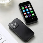 Reconnaissance faciale, écran 3 pouces, Android 9.0, processeur quadricœur MTK6739CW jusqu'à 1,28 GHz, OTG, réseau 4G, double SIM, compatible Google Play, 3 Go de RAM + 32 Go de stockage