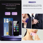 Reconnaissance faciale, écran 3 pouces, Android 9.0, processeur quadricœur MTK6739CW jusqu'à 1,28 GHz, OTG, réseau 4G, double SIM, compatible Google Play, 3 Go + 64 Go