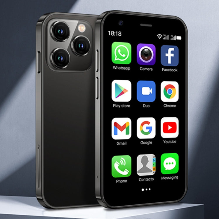Smartphone SOYES XS15, écran 3 pouces, Android 8.1, processeur quadricœur MTK6580 jusqu'à 1,3 GHz, Bluetooth, Wi-Fi, GPS, réseau 3G, double SIM