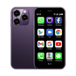 Smartphone SOYES XS15, écran 3 pouces, Android 8.1, processeur quadricœur MTK6580 jusqu'à 1,3 GHz, Bluetooth, Wi-Fi, GPS, réseau 3G, double SIM