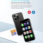 Smartphone SOYES XS15, écran 3 pouces, Android 8.1, processeur quadricœur MTK6580 jusqu'à 1,3 GHz, Bluetooth, Wi-Fi, GPS, réseau 3G, double SIM