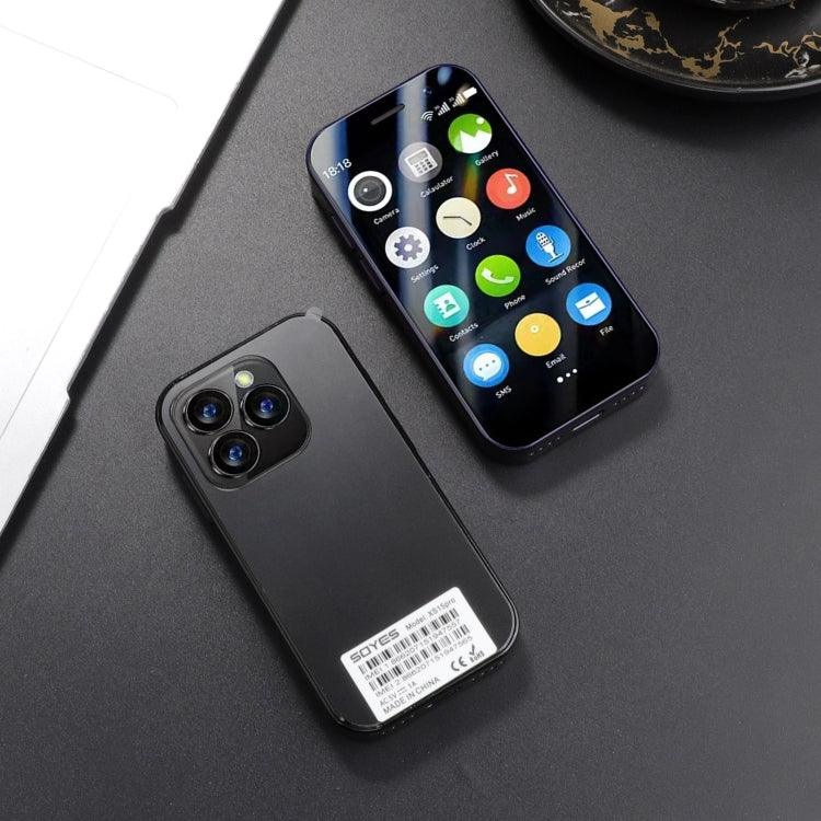 SOYES XS15 Pro, écran 3 pouces, Android 9.0, processeur quadricœur MTK6737, Bluetooth, Wi-Fi, réseau 3G, double SIM