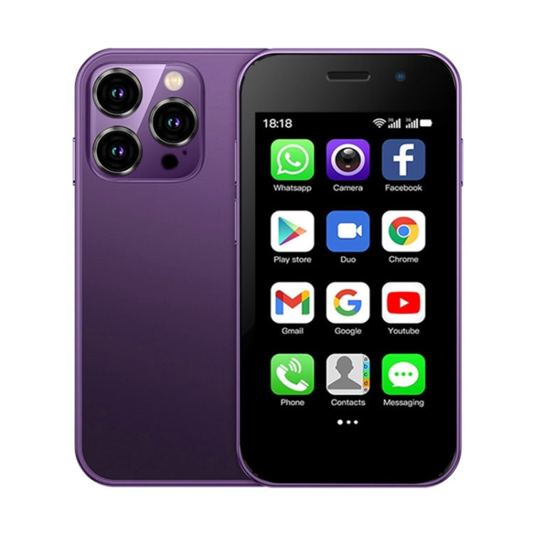 SOYES XS15 Pro, écran 3 pouces, Android 9.0, processeur quadricœur MTK6737, Bluetooth, Wi-Fi, réseau 3G, double SIM