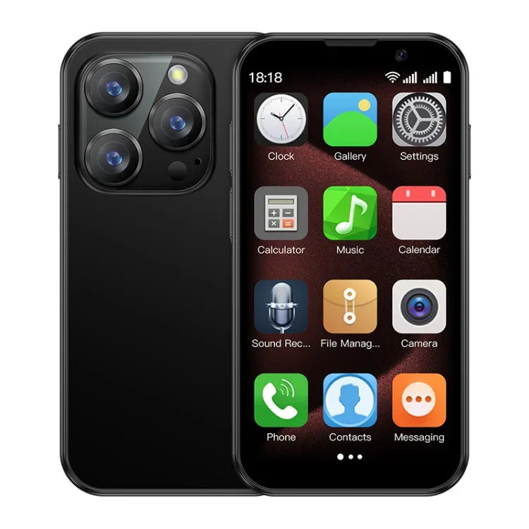 SOYES XS18 Pro, 2 Go + 16 Go, écran 3 pouces, Android 9.0, processeur quadricœur MTK6580, réseau 3G, double SIM, XS18 Pro