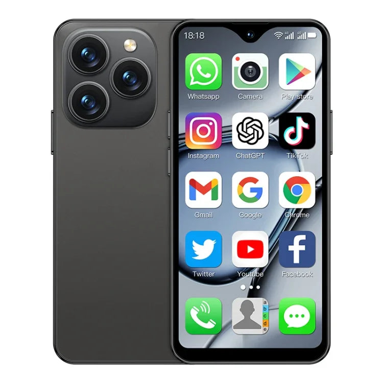 SOYES XS18 Pro Max, 2 Go + 16 Go, Face ID, écran 4,3 pouces, Android 8.1, processeur quadricœur MTK6737A, réseau : 4G, OTG, double SIM, XS18 Pro Max