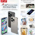 SOYES XS18 Pro Max, 2 Go + 16 Go, Face ID, écran 4,3 pouces, Android 8.1, processeur quadricœur MTK6737A, réseau : 4G, OTG, double SIM, XS18 Pro Max