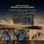 Ulefone Armor X31 Pro 5G, 8 Go + 256 Go, vision nocturne, téléphone robuste IP68/IP69K, écran 6,56 pouces, Android 14, processeur octa-core MediaTek Dimensity 6300, réseau : 5G, NFC, OTG, Armor X31 Pro
