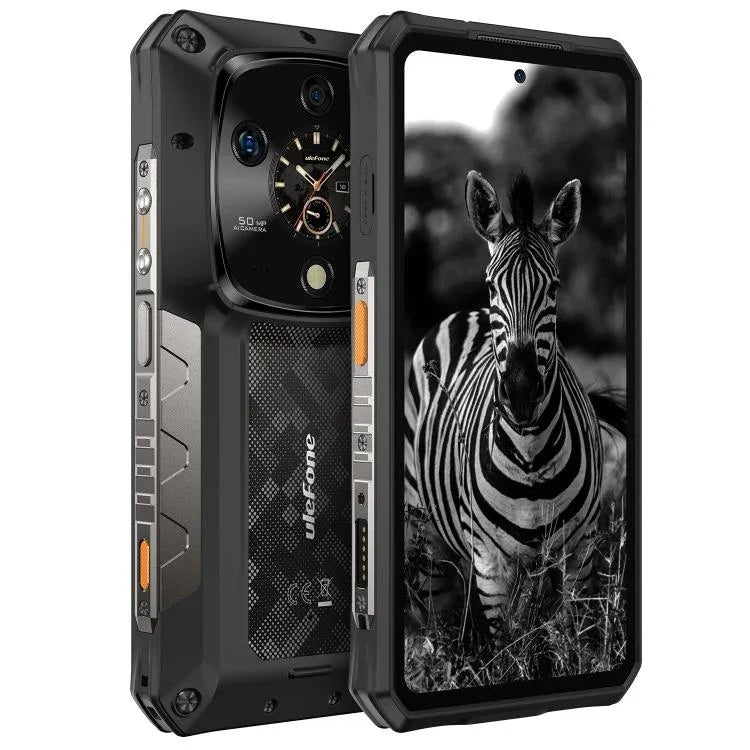 Ulefone Armor 28 Ultra, téléphone robuste, 16 Go + 1 To, vision nocturne, batterie 10 600 mAh, écran 6,67 pouces, Android 14, processeur octocœur MediaTek Dimensity 9300+, réseau 5G, NFC, Armor 28 Ultra