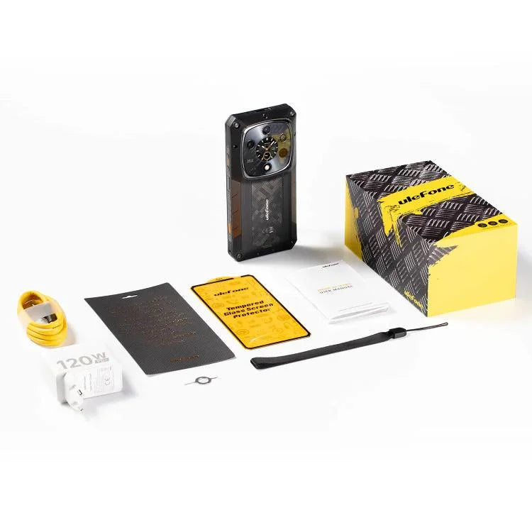Ulefone Armor 28 Ultra, téléphone robuste, 16 Go + 1 To, vision nocturne, batterie 10 600 mAh, écran 6,67 pouces, Android 14, processeur octocœur MediaTek Dimensity 9300+, réseau 5G, NFC, Armor 28 Ultra
