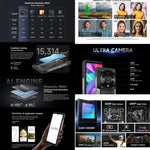 Ulefone Armor 28 Ultra, téléphone robuste, 16 Go + 1 To, vision nocturne, batterie 10 600 mAh, écran 6,67 pouces, Android 14, processeur octocœur MediaTek Dimensity 9300+, réseau 5G, NFC, Armor 28 Ultra