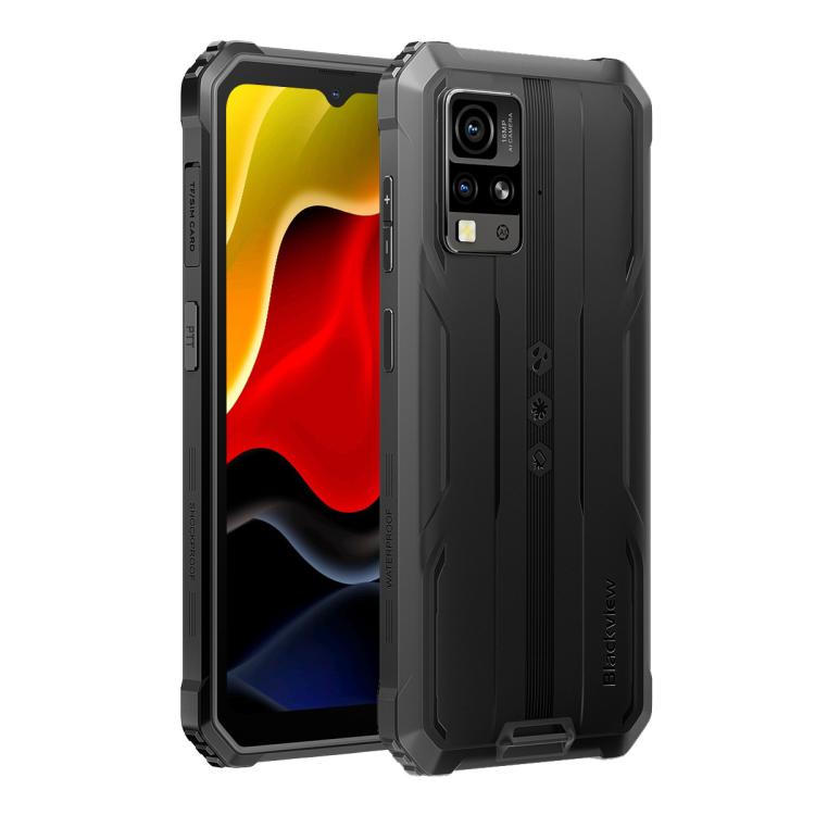 Téléphone robuste Blackview BV4800 SE, 4 Go + 64 Go, écran 6,56 pouces, Android 15, processeur octa-core UMS9320E T615, compatible 4G, OTG et NFC.