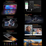 Téléphone robuste Blackview BV4800 SE, 4 Go + 64 Go, écran 6,56 pouces, Android 15, processeur octa-core UMS9320E T615, compatible 4G, OTG et NFC.