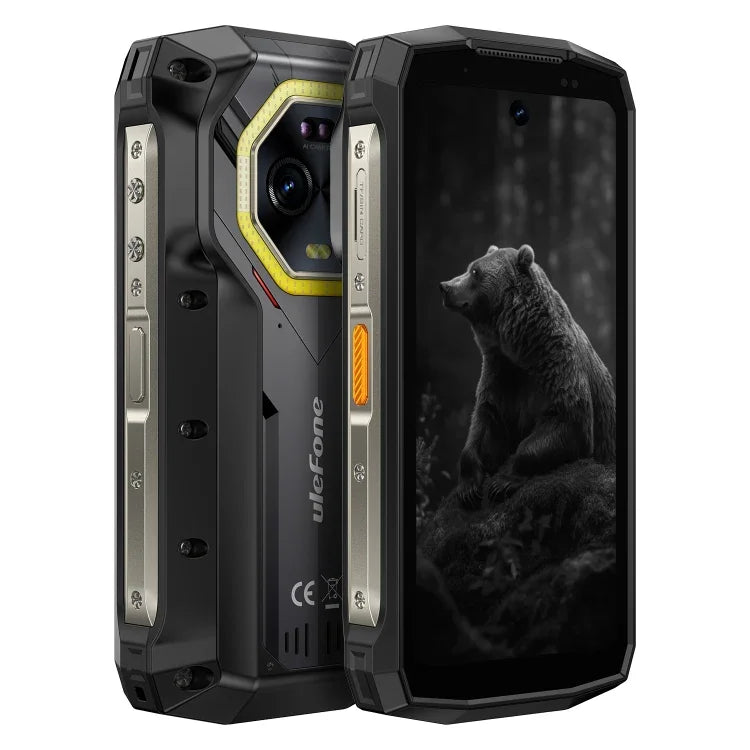 Ulefone Armor Mini 20, Vision nocturne, 8 Go + 256 Go, Téléphone durci IP68/IP69K, Android 14, 4,7 pouces, Processeur octa-core MediaTek Dimensity 6300, Réseau : 4G, NFC, OTG, Armor Mini 20