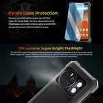 HOTWAV CYBER 13, téléphone robuste IP68/IP69K, 8 Go + 128 Go, batterie 10 800 mAh, écran 6,6 pouces, Android 14.0, processeur octocœur Unisoc T606, réseau : 4G, NFC, OTG