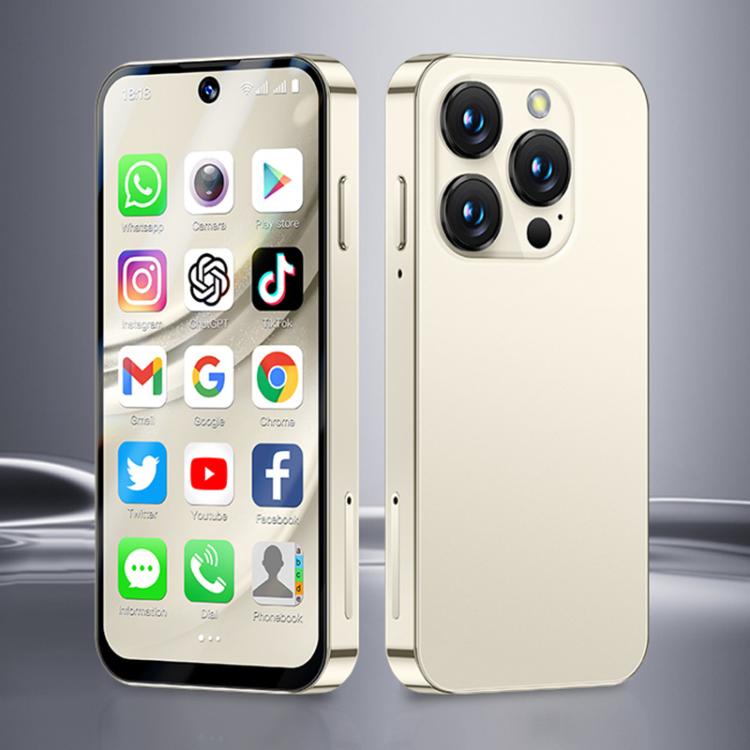SOYES XS19 Pro, 4 Go + 64 Go, écran 3,8 pouces, Android 12.0, processeur quadricœur MTK6762, réseau 4G, double SIM, GPS, OTG, compatible avec le Google Play Store, 4 Go + 64 Go