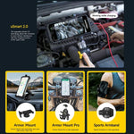 Ulefone Armor 27, téléphone robuste, 12 Go + 256 Go, vision nocturne, batterie 10 600 mAh, écran 6,78 pouces, Android 14, processeur MediaTek Helio G99 octa-core, réseau : 4G, NFC, OTG, Armor 27