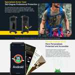 Ulefone Armor 27, téléphone robuste, 12 Go + 256 Go, vision nocturne, batterie 10 600 mAh, écran 6,78 pouces, Android 14, processeur MediaTek Helio G99 octa-core, réseau : 4G, NFC, OTG, Armor 27