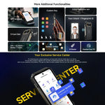 Ulefone Armor 27, téléphone robuste, 12 Go + 256 Go, vision nocturne, batterie 10 600 mAh, écran 6,78 pouces, Android 14, processeur MediaTek Helio G99 octa-core, réseau : 4G, NFC, OTG, Armor 27