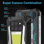 Unihertz Tank 3 / 8849, 16 Go + 512 Go, appareil photo 200 MP, vision nocturne, batterie 23 800 mAh, écran 6,79 pouces, Android 13, processeur octa-core Dimensity 8200, réseau 5G, Tank 3 sans télémètre laser
