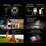 Ulefone Armor Mini 20T Pro, imagerie thermique, 8 Go + 256 Go, téléphone robuste IP68/IP69K, Android 14, processeur octocœur MediaTek Dimensity 6300 5G, réseau : 5G, NFC, OTG, Armor Mini 20T Pro