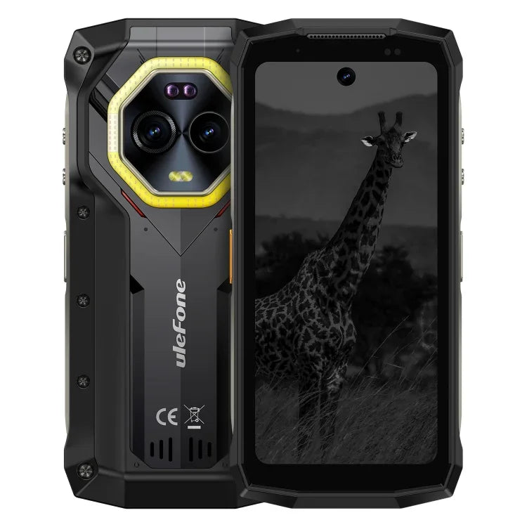 Ulefone Armor Mini 20 Pro, 8 Go + 256 Go, téléphone robuste IP68/IP69K, écran 4,7 pouces, Android 14, processeur octocœur MediaTek Dimensity 6300 5G, réseau : 5G, NFC, OTG, Armor Mini 20 Pro