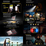 Ulefone Armor Mini 20 Pro, 8 Go + 256 Go, téléphone robuste IP68/IP69K, écran 4,7 pouces, Android 14, processeur octocœur MediaTek Dimensity 6300 5G, réseau : 5G, NFC, OTG, Armor Mini 20 Pro
