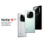 Xiaomi Redmi Note 14 Pro+, 16 Go + 512 Go, écran 6,67 pouces, Xiaomi HyperOS, processeur Snapdragon 7s Gen 3 octa-core, NFC, réseau 5G, 16 Go + 512 Go