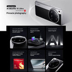 Xiaomi 15 Ultra Global, 16GB+512GB, empreinte digitale ultrasonique 3D, caméra 200MP, 6,73 pouces Xiaomi HyperOS 2 Snapdragon 8 Elite Octa Core 3nm, NFC, réseau : 5G, Xiaomi 15 Ultra Global, 16GB+512GB (Argent), Xiaomi 15 Ultra Global, 16GB+512GB (Noir)