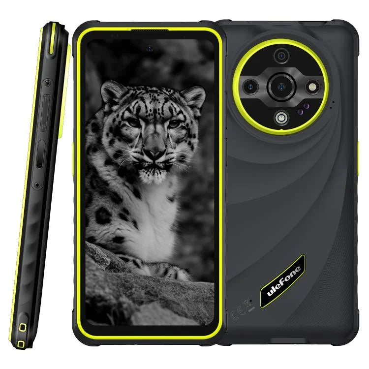 Ulefone Armor X31, 6 Go + 128 Go, vision nocturne, étanche IP68/IP69K, écran 6,56 pouces, Android 14, processeur octa-core MediaTek Helio G91, réseau : 4G, NFC, OTG, Armor X31