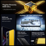 Xiaomi POCO X7 Pro 5G Global, 12 Go + 256 Go, lecteur d'empreintes digitales intégré à l'écran, écran 6,67 pouces, Xiaomi HyperOS 2, processeur MediaTek Dimensity 8400 Ultra Octa Core, NFC, réseau 5G, 12 Go + 256 Go
