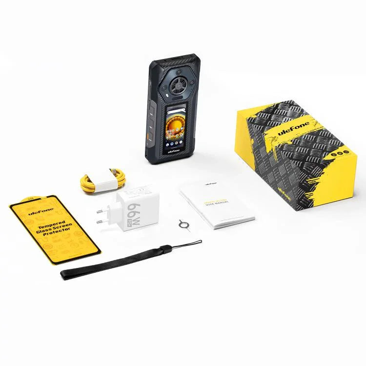 Ulefone Armor 30 Pro, téléphone robuste, 16 Go + 512 Go, vision nocturne, double écran 6,95 pouces + 3,4 pouces, Android 14, processeur octocœur MediaTek Dimensity 7300X, réseau : 5G, OTG, NFC, Armor 30 Pro