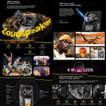 Ulefone Armor 30 Pro, téléphone robuste, 16 Go + 512 Go, vision nocturne, double écran 6,95 pouces + 3,4 pouces, Android 14, processeur octocœur MediaTek Dimensity 7300X, réseau : 5G, OTG, NFC, Armor 30 Pro