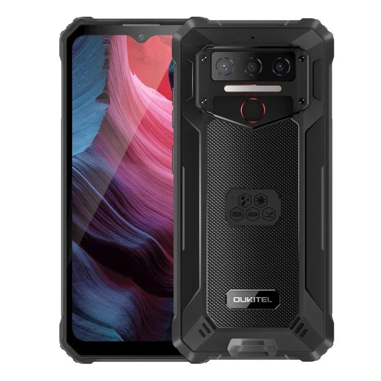 Téléphone durci Oukitel WP23 Plus, 8 Go + 256 Go, Android 14.0 de 6,52 pouces Unisoc T606 Octa-core, NFC, OTG, Réseau : 4G, WP23 Plus 8 Go + 256 Go