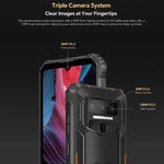 Téléphone durci Oukitel WP23 Plus, 8 Go + 256 Go, Android 14.0 de 6,52 pouces Unisoc T606 Octa-core, NFC, OTG, Réseau : 4G, WP23 Plus 8 Go + 256 Go