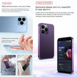SOYES XS16, 2 Go + 16 Go, écran 3 pouces, Android 10, processeur quadricœur MTK6737, Bluetooth, Wi-Fi, réseau 4G, double SIM, compatible avec le Google Play Store, 2 Go + 16 Go