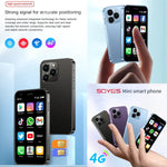 SOYES XS16, 2 Go + 16 Go, écran 3 pouces, Android 10, processeur quadricœur MTK6737, Bluetooth, Wi-Fi, réseau 4G, double SIM, compatible avec le Google Play Store, 2 Go + 16 Go