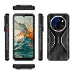 Oukitel WP55 Pro 5G, smartphone robuste, 16 Go + 512 Go, appareil photo 108 Mpx, lecteur d'empreintes digitales, écran 6,6 pouces, Android 15, processeur octa-core MediaTek Dimensity 7025, NFC, OTG, réseau 5G, WP55 Pro